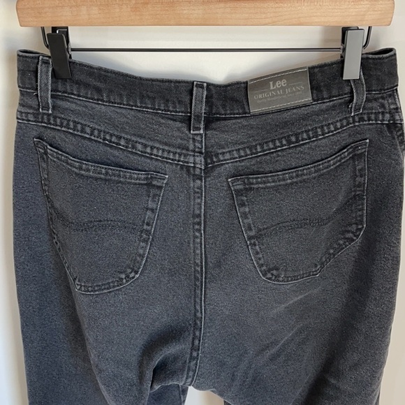 Vintage Lee Black Jeans - Picture 5 of 8